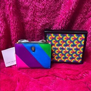 Kurt Geiger Colorful Striped Wallet